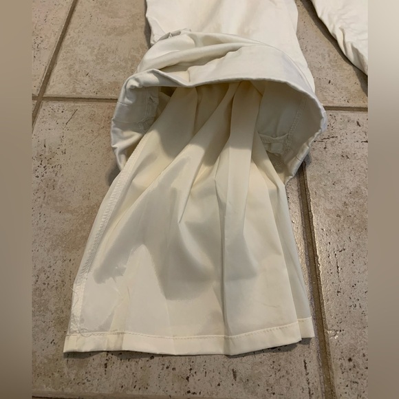 Banana Republic Wide Leg Linen Blend Pants Size 8 Stretch - Picture 7 of 10